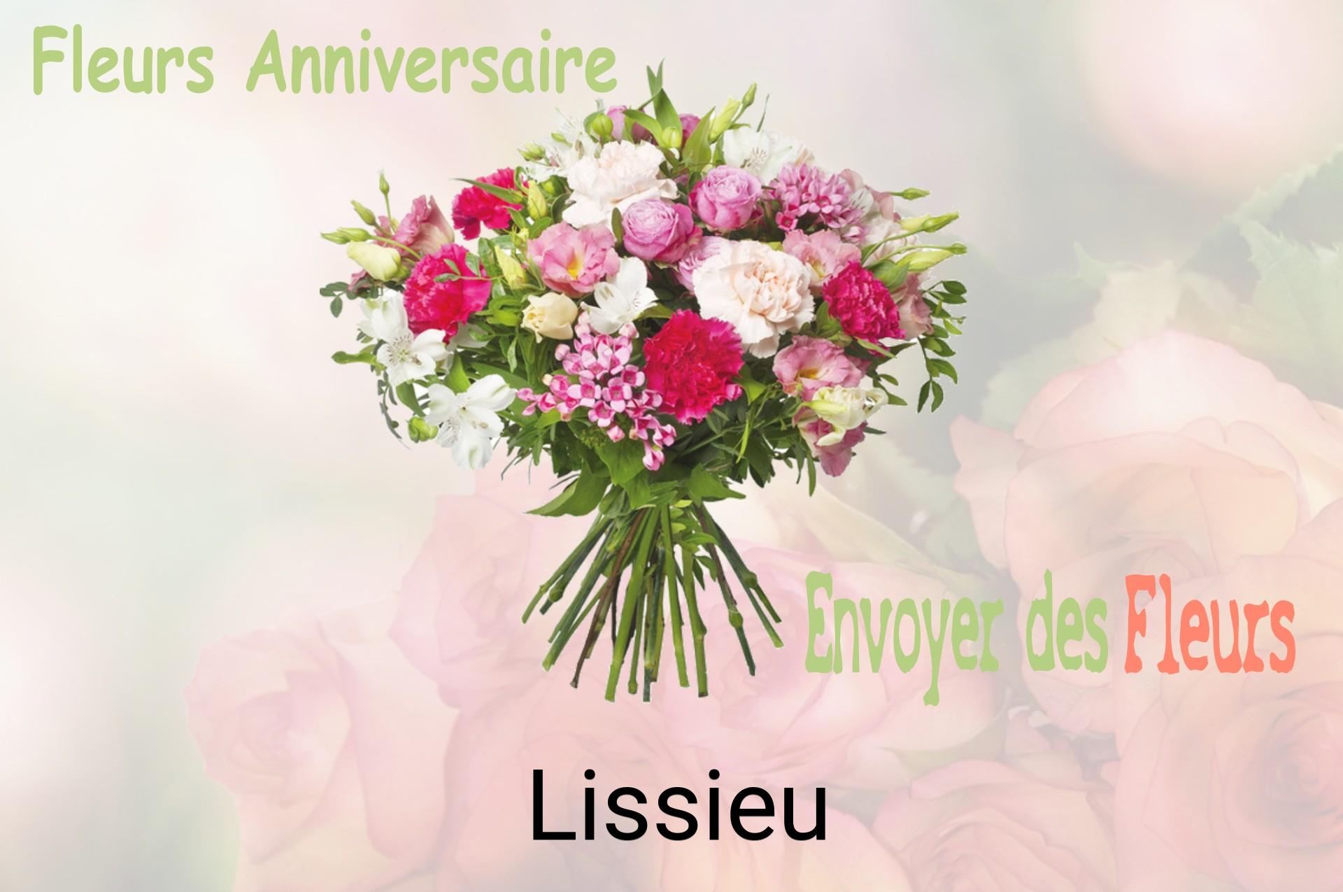 Bouquet de fleurs d’anniversaire livré à Lissieu